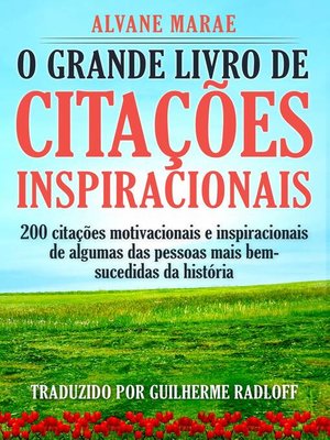 cover image of O Grande Livro De Citações Inspiracionais
